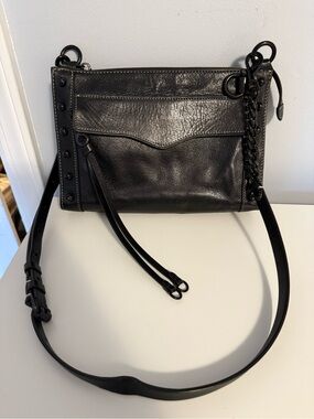 Rebecca Minkoff Black Crossbody Purse with Black Hardware